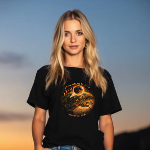 Camiseta Eclipse Total de Sol 2026