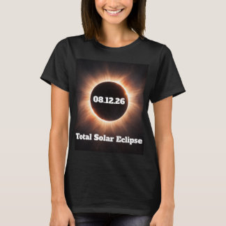 Camiseta Eclipse Total de Sol 2026 Mujeres