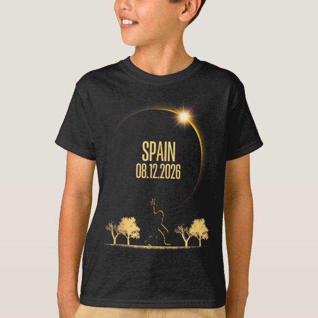 Camiseta Eclipse Total de Sol Bigfoot 08 (Anverso)