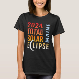 Camiseta Eclipse total de sol en Maine ME 2024 5