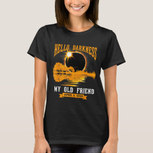 Camiseta Eclipse Total de Sol Hola Oscuridad