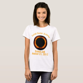 Camiseta Eclipse total Salem Oregon