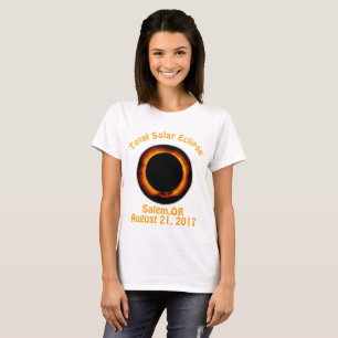 Camiseta Eclipse total Salem Oregon