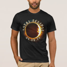 Camiseta Eclipse total solar de abril de 2024
