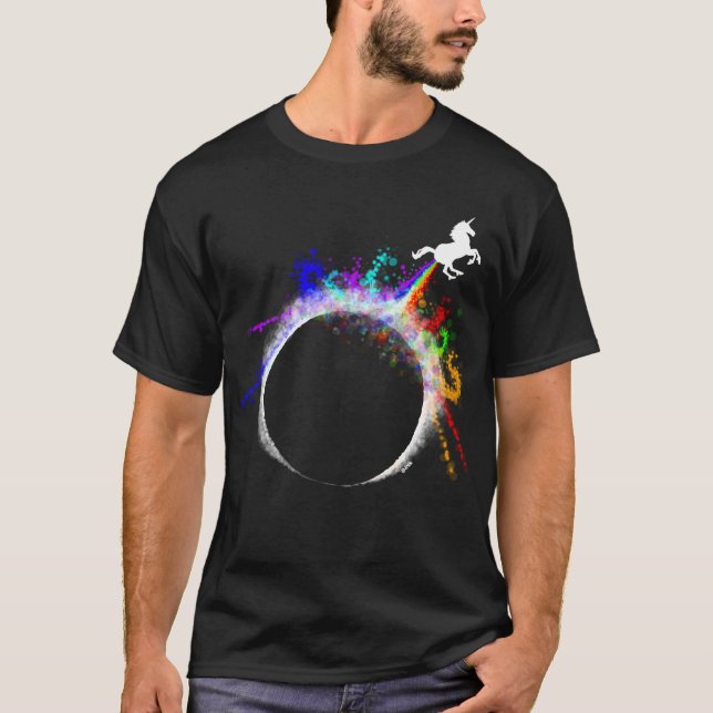 Camiseta Eclipse totalmente mágico (Anverso)