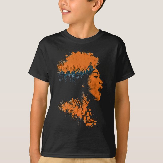 Camiseta Eco de la multitud (Anverso)