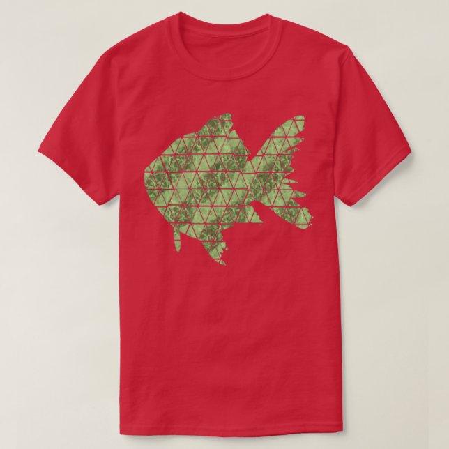 Camiseta Eco Green FIsh (Diseño del anverso)