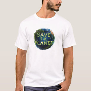 Camiseta Eco Guerreros Uníos: Día Mundial del Medio Ambient