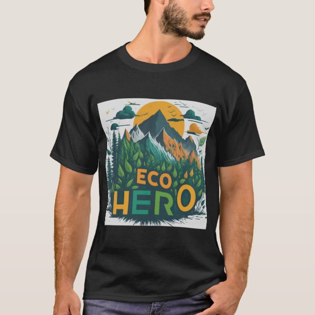 Camiseta Eco Hero (Anverso)