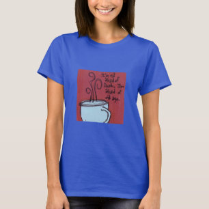 Camiseta Eco inquietante del envejecimiento: miedo a la vej