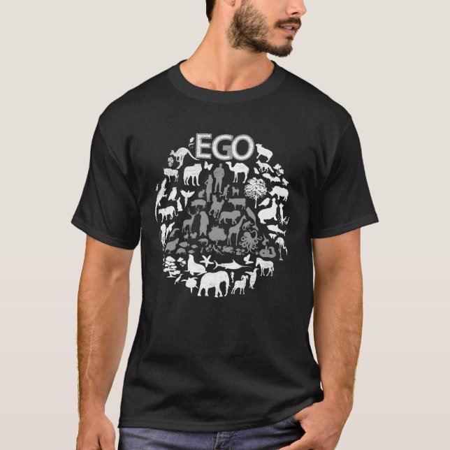 Camiseta ECO o EGO - ECONÓMICO o EGOÍSTICO (Anverso)