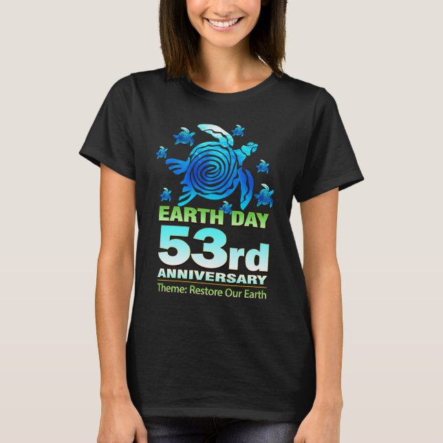 Camiseta Eco Teachers  Earth Day 2023 Restore Our Earth (Anverso)