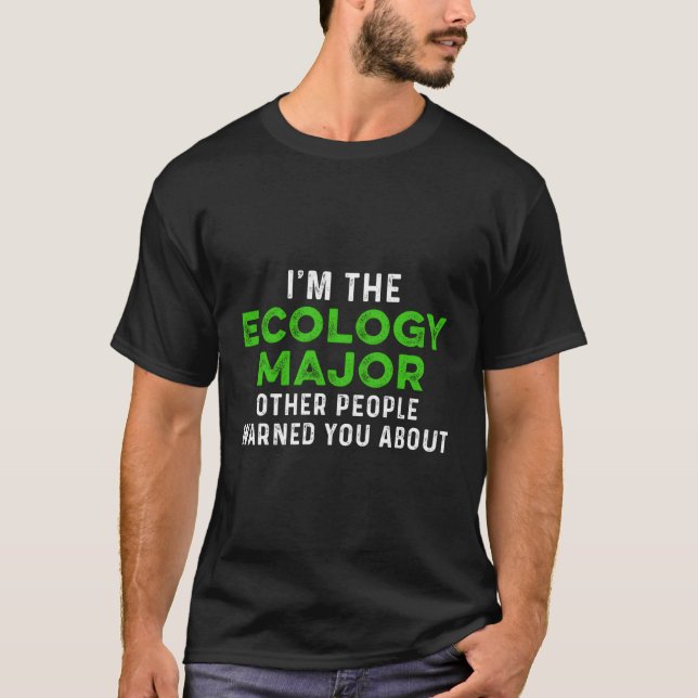 Camiseta Ecología Mayor Naturaleza Ecológica Salvar El Medi (Anverso)