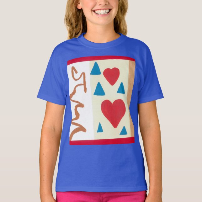 Camiseta ecológica de American Apparel para niña (Anverso)