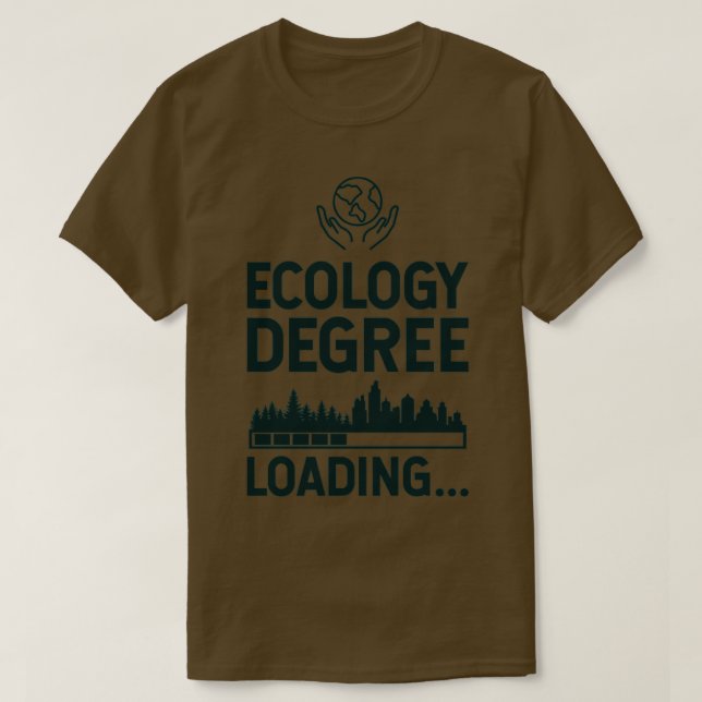Camiseta Ecology Degree Loading (Diseño del anverso)