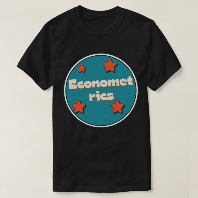 Camiseta Econometría (Diseño del anverso)