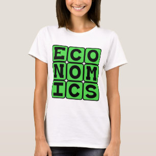 Camiseta Economía, El Estudio del Dinero
