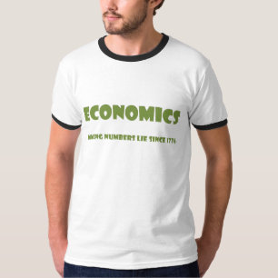 Camiseta Economía: las cifras mienten desde 1776