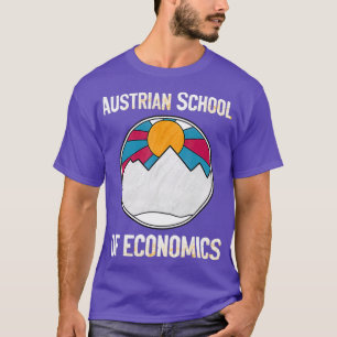 Camiseta Economía Retro Clásica Escuela Austríaca De