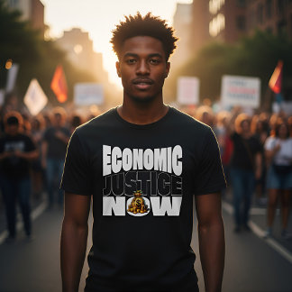 Camiseta Economic Justice Now - Activism & Equality