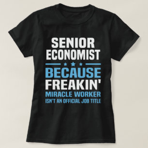 Camiseta Economista de alto nivel