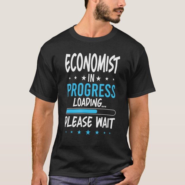 Camiseta Economista en progreso (Anverso)