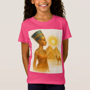 Camiseta Ecos de Egipto: Camello de las Pirámides, pirámide