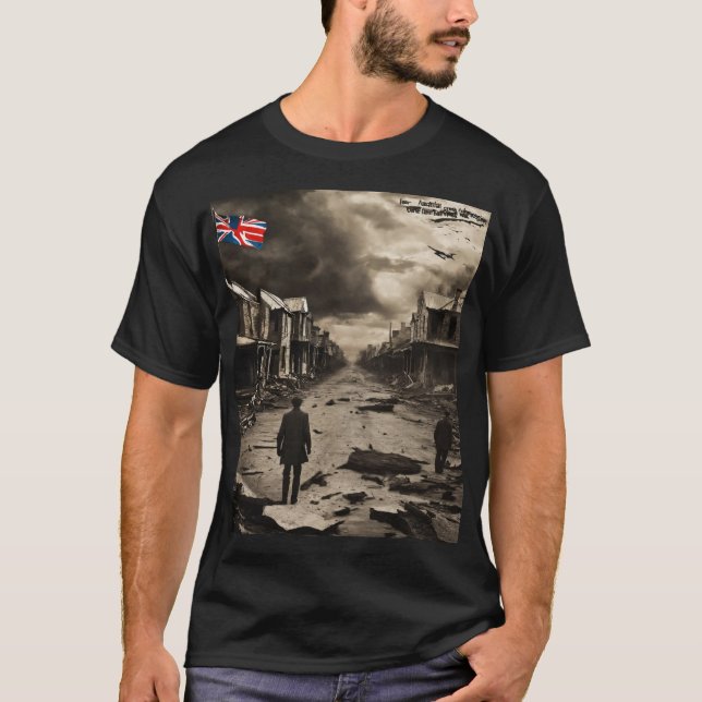 Camiseta Ecos de resiliencia: La Gran Depresión de Australi (Anverso)