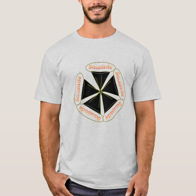Camiseta "Ecos de Saudade" (Anverso)