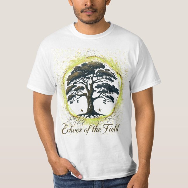 Camiseta Ecos del campo - Inspirados en la naturaleza artís (Anverso)