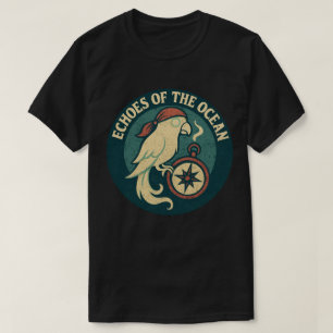 Camiseta Ecos Del Loro Pirata Del Océano