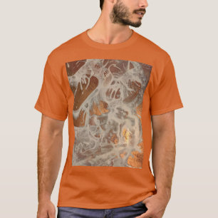 Camiseta Ectoplasm abstracto único del otro mundo de la