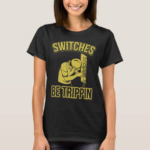Camiseta Ectricidad De La Caja De Fusibles De Trippin De Lo