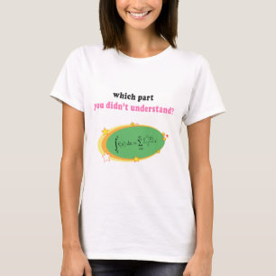 Camiseta Ecuación compleja de la matemáticas