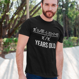 Camiseta Ecuación de 30 años, matemáticas de cumpleaños 30