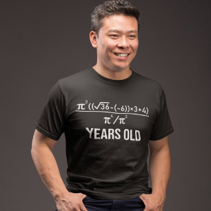 Camiseta Ecuación de 40 años de antigüedad Graciosa 40° Mat
