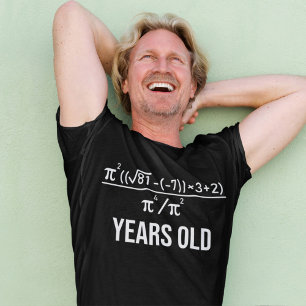 Camiseta Ecuación de 50 años, matemáticas de cumpleaños núm
