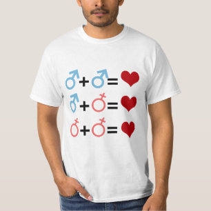 CAMISETA ECUACIÓN DE AMOR