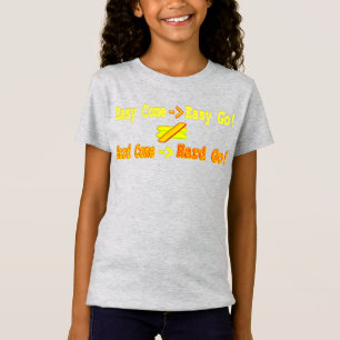 Camiseta Ecuación de diseño de expresiones personalizadas E