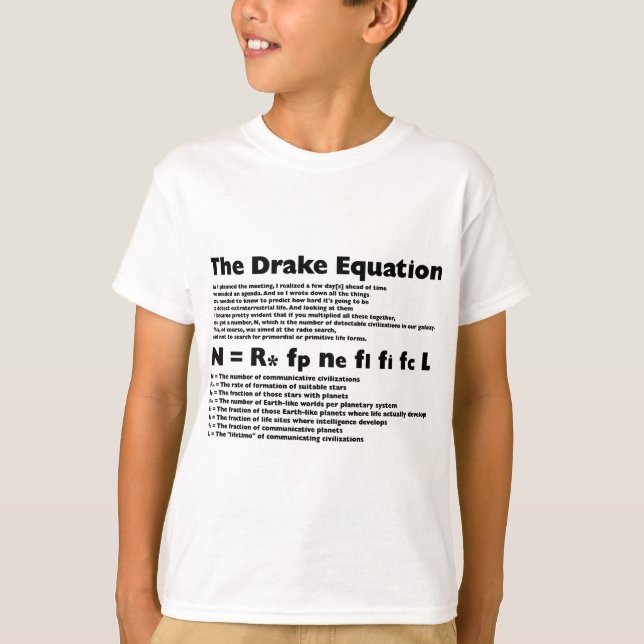 Camiseta Ecuación_de_Drake (Anverso)