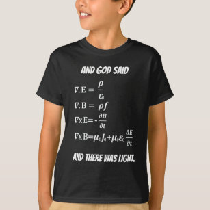 Camiseta Ecuación de la física de la matemáticas del