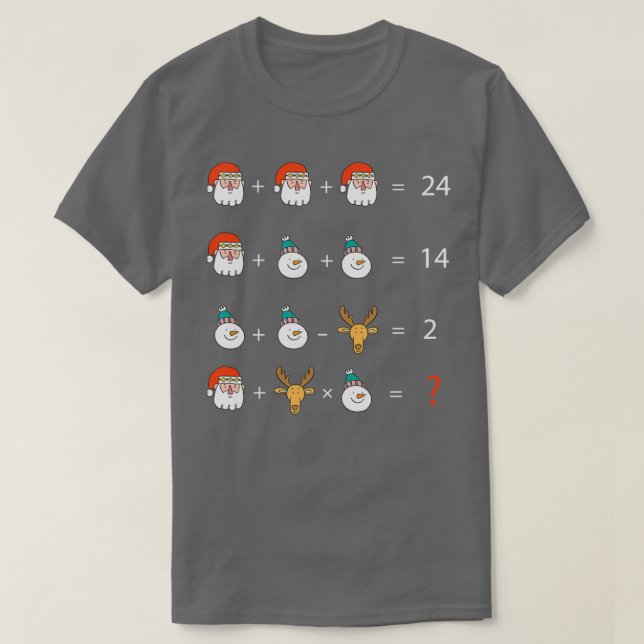 Camiseta Ecuación de Maestra 3 (Diseño del anverso)