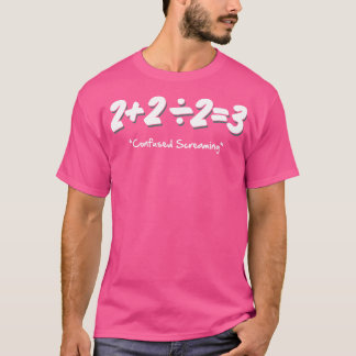 Camiseta Ecuación matemática básica divertida