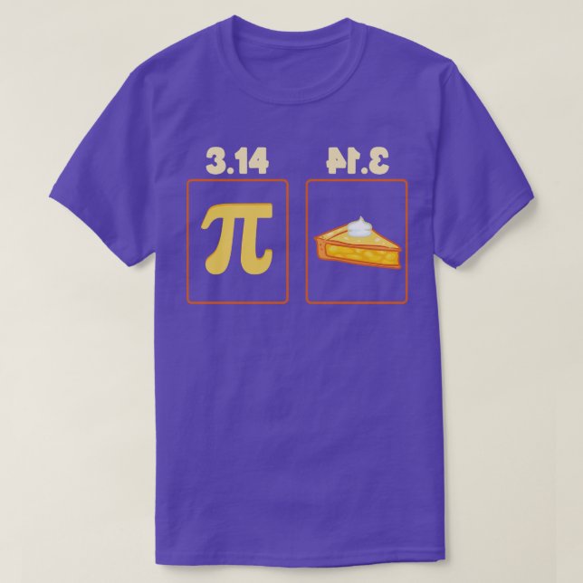 Camiseta Ecuación matemática de Pi Day (Diseño del anverso)