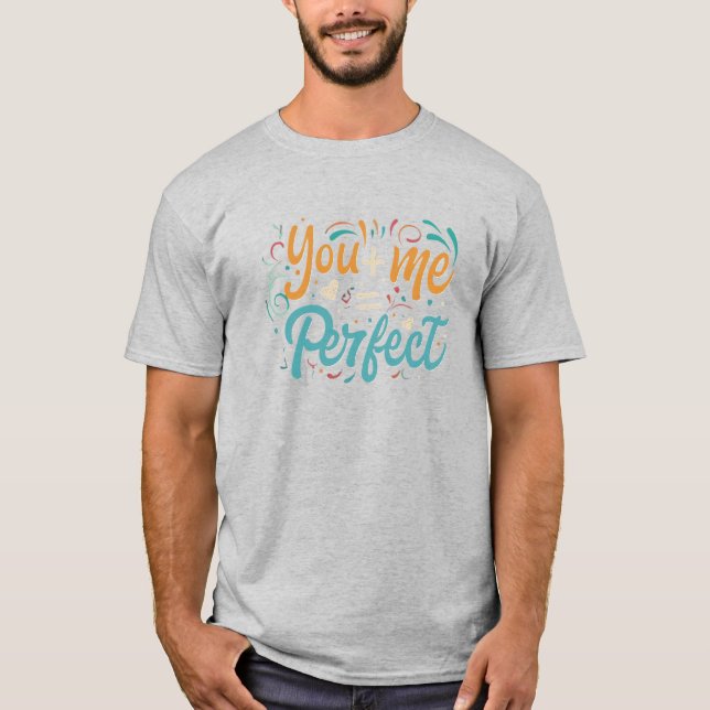 Camiseta Ecuación perfecta: diseño (Anverso)