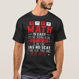 Camiseta Ecuación S de números álgebra matemática geek