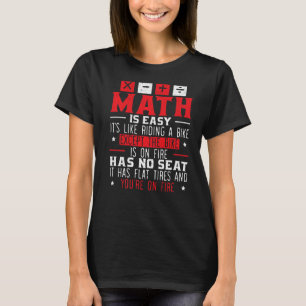 Camiseta Ecuación S de números álgebra matemática geek
