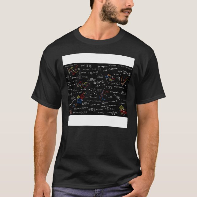Camiseta Ecuaciones físicas (Anverso)