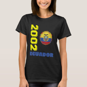 Camiseta Ecuador Bandera Ecuador 2002