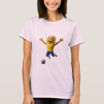 Ecuador Bolon de Verde Soccer Mascot T-Shirt